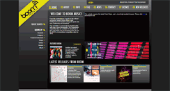 Desktop Screenshot of boommusic.tv